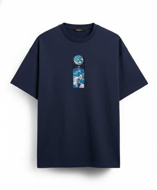 FLY TO THE MOON | OVERSIZED T-SHIRT