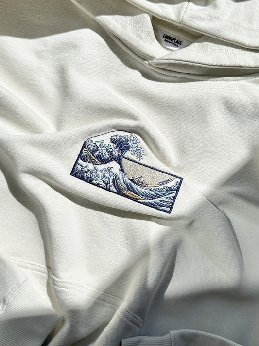 THE GREAT WAVE OFF KANAGAWA OVERSIZED HOODIE