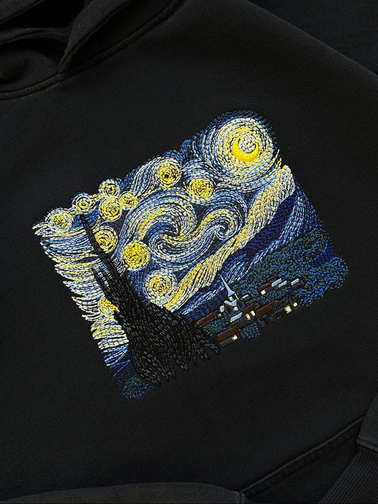 THE STARRY NIGHT OVERSIZED HOODIE