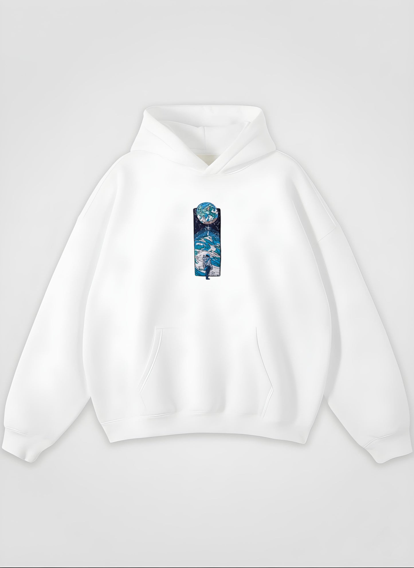 FLY TO THE MOON OVERSIZED HOODIE