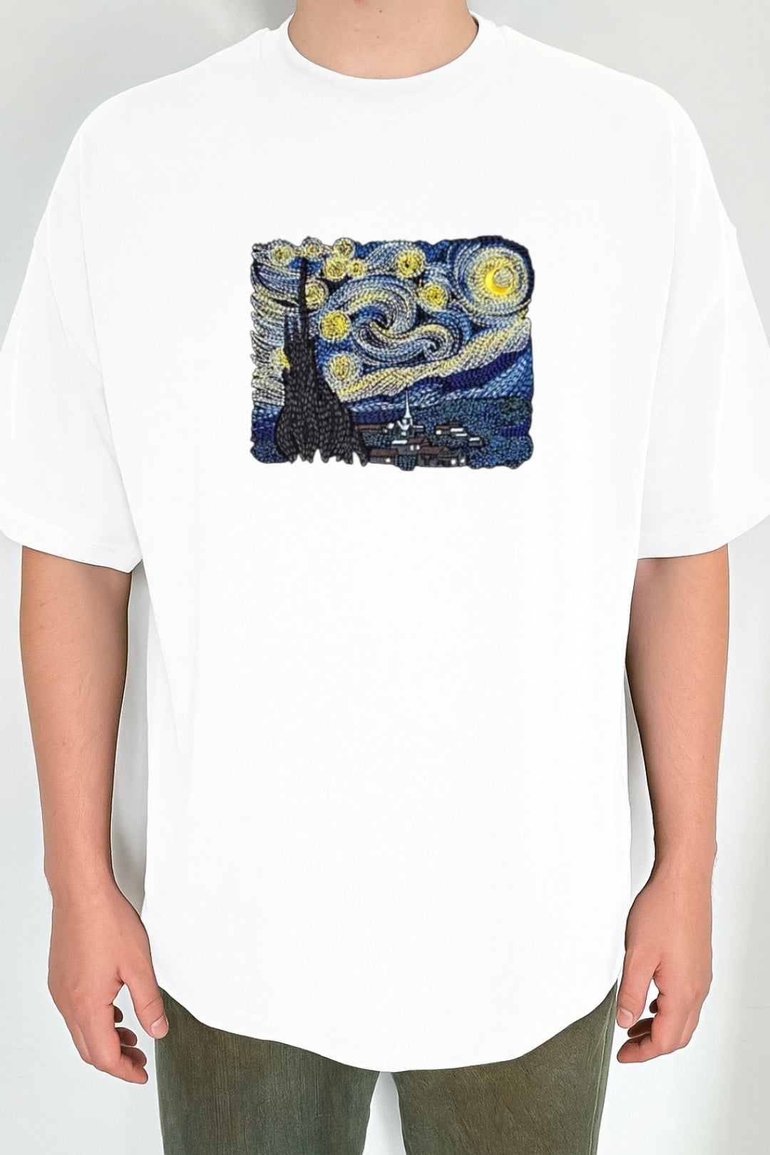 THE STARRY OF NIGHT| OVERSIZED T-SHIRT