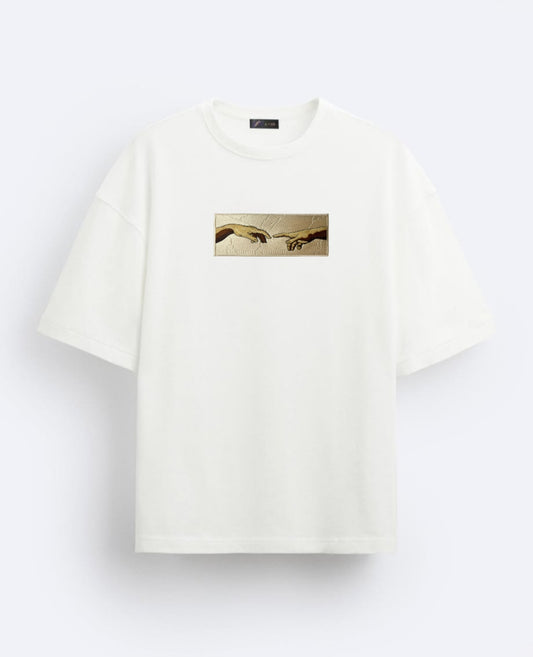 THE CREATION OF ADAM OVERSIZED T-SHIRT
