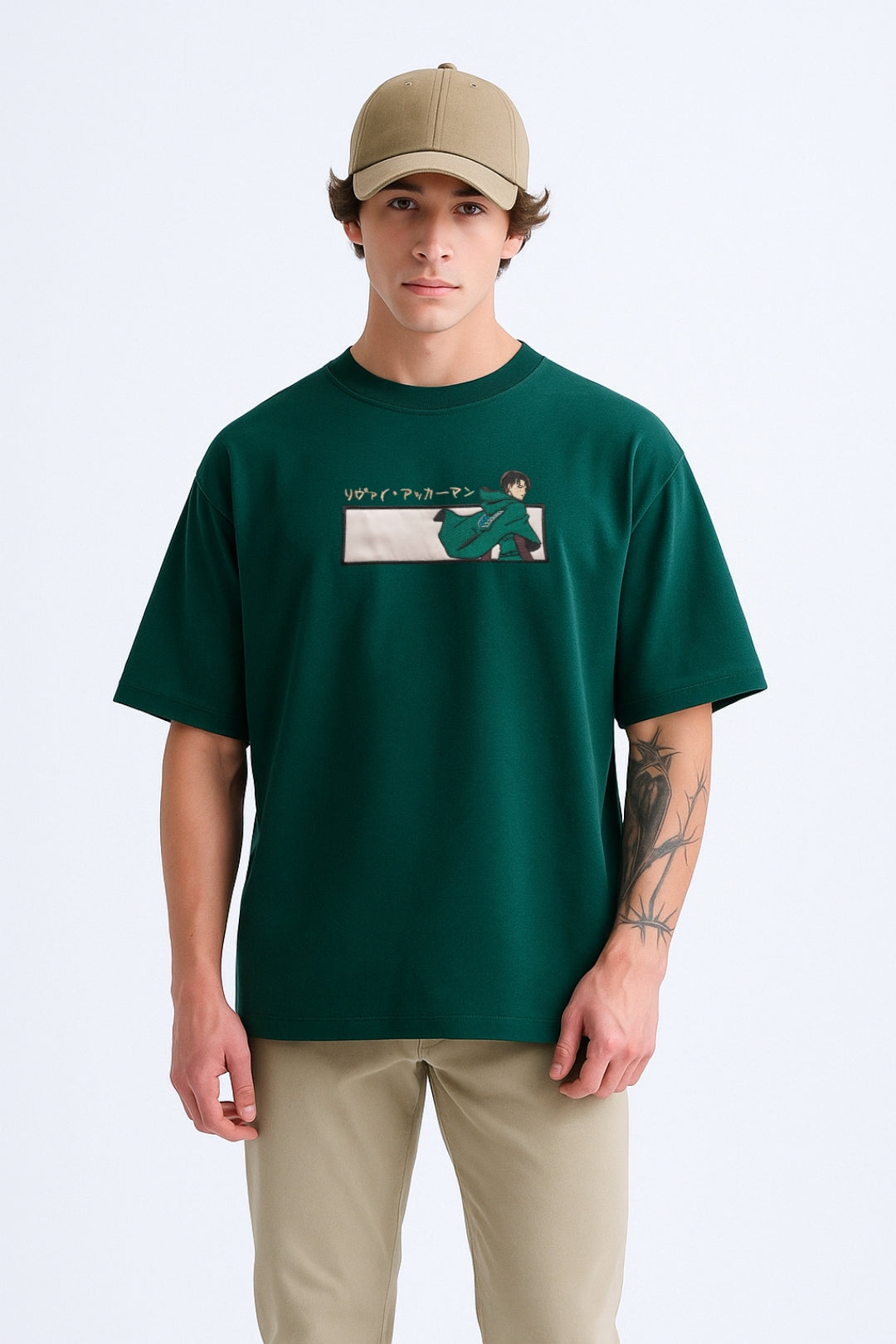 LEVI ACKERMAN ATTACK ON TITAN | OVERSIZED T-SHIRT