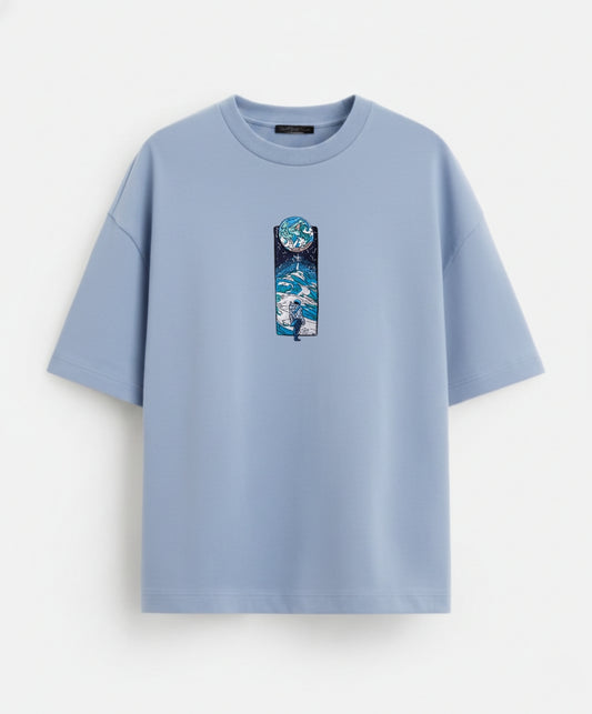 FLY TO THE MOON | OVERSIZED T-SHIRT
