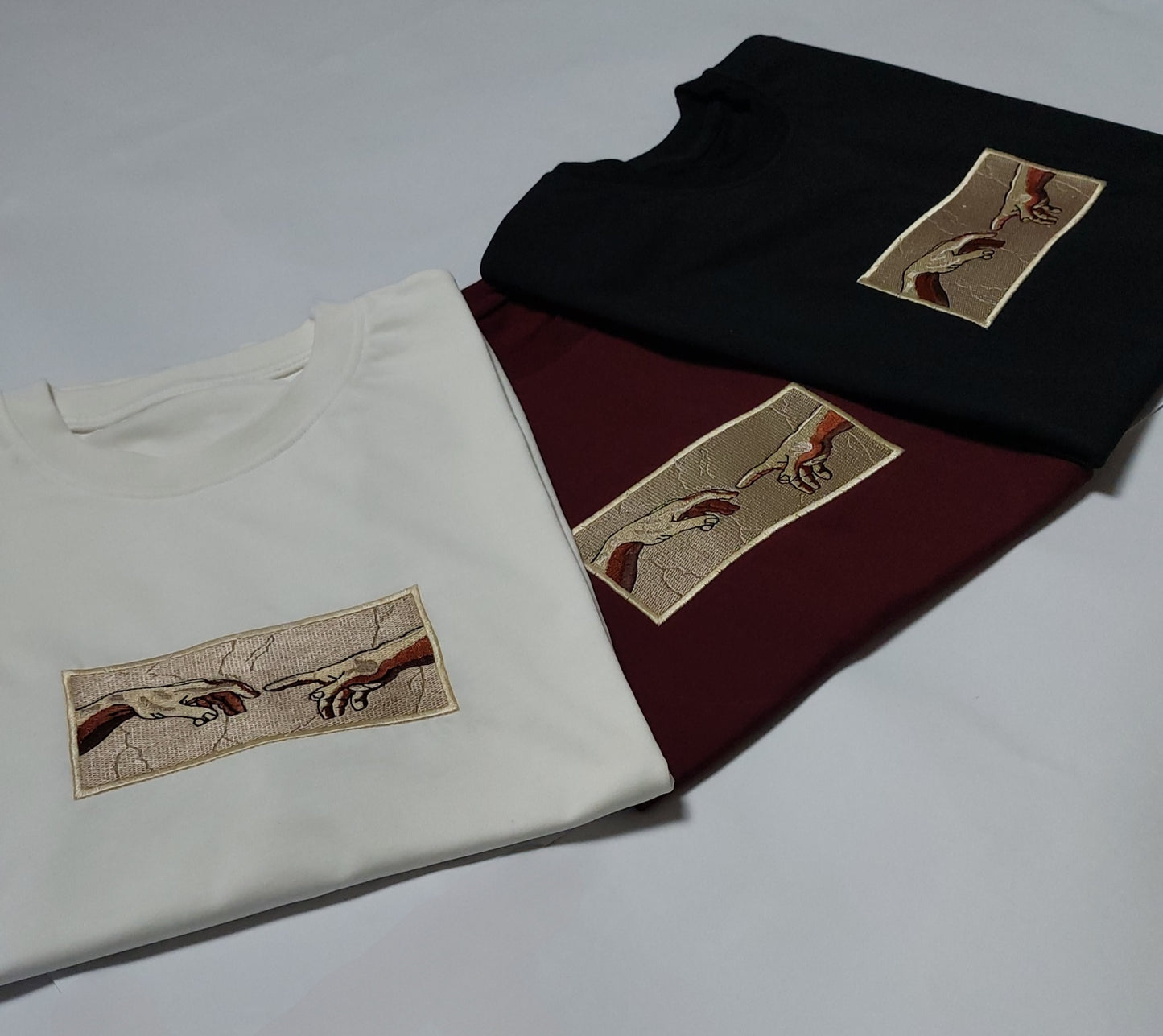 THE CREATION OF ADAM OVERSIZED T-SHIRT