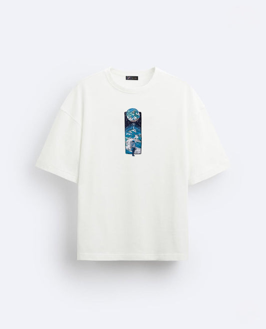 FLY TO THE MOON | OVERSIZED T-SHIRT