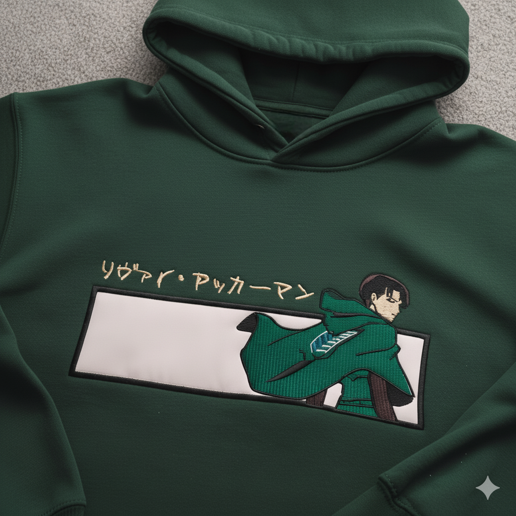 LEVI ACKERMAN ATTACK ON TITAN | OVERSIZED HOODIE