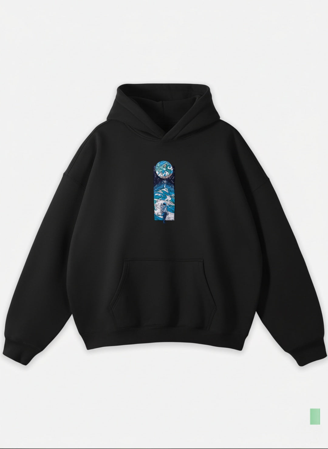 FLY TO THE MOON OVERSIZED HOODIE