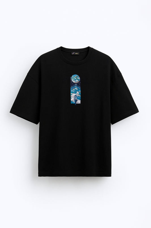 FLY TO THE MOON | OVERSIZED T-SHIRT